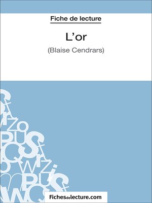 cover image of L'or